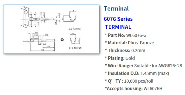 6076 Series Connectors