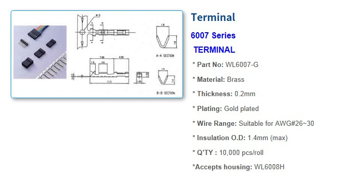6007 Series Connectors
