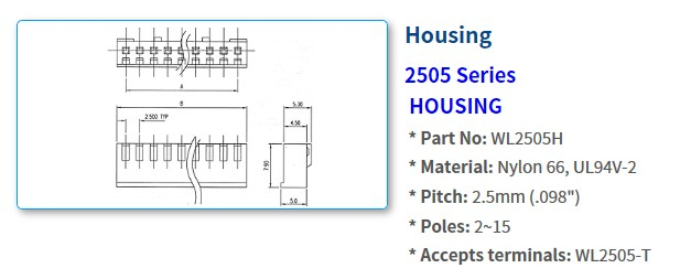 2505 Series Connectors