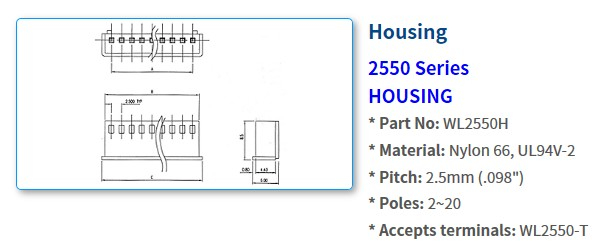 2550 Series Connectors