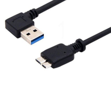 Angle 90 Degree USB Type C to Micro B USB3.0 Cable