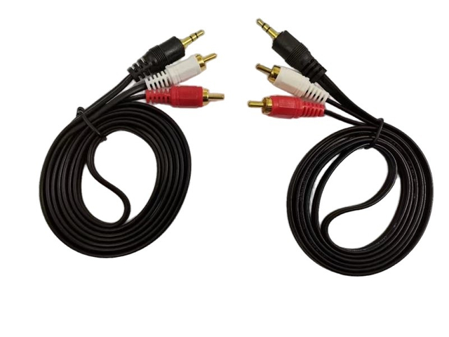 Audio and video transmission adapter cable