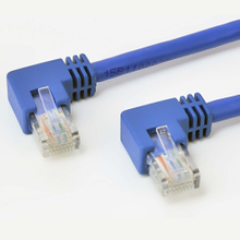 RJ45 male (90 degrees) network cable