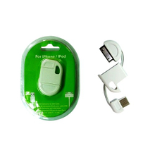 USB A Male & I-PHONE Transmission Cable