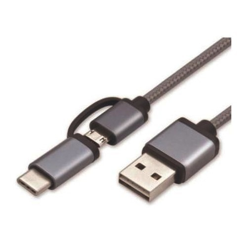 KL-4019 2 in 1 Micro and Type C Cable
