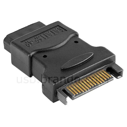 SATA 15P hard drive power adapter