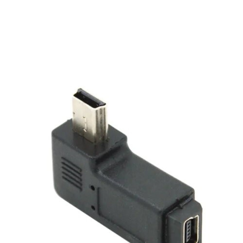 mini usb 5p male to female adapter