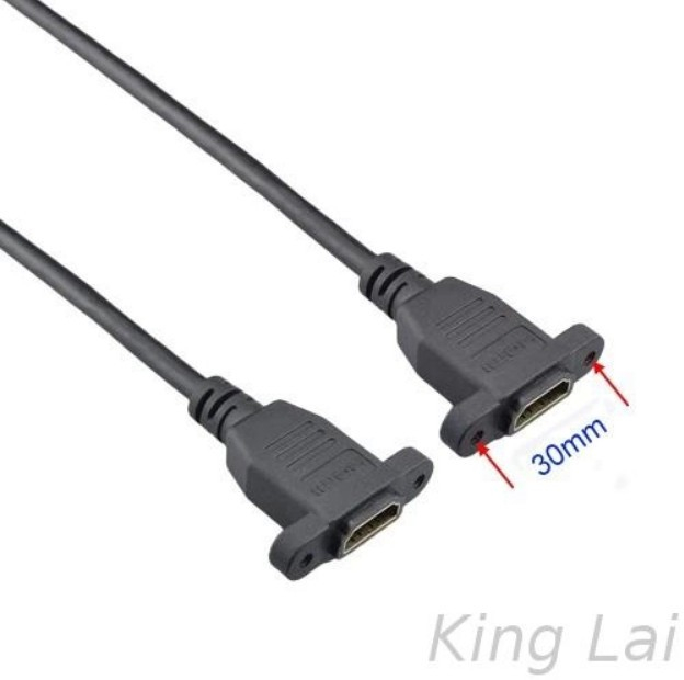 HDMI Cable with Screw Hole