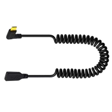USB 3.0 Type-C Male to Female Curly Transmission Cable