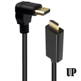 UP Angle DisplayPort to HDMI Cable Adapter