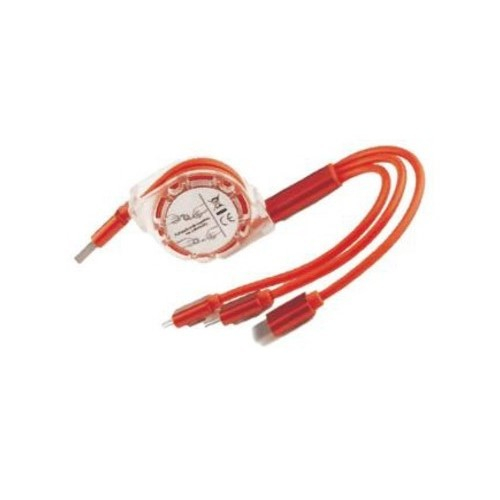 KL-4015 3 in 1 Retractable USB Cable