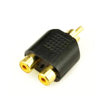 15-40 RCA/M To RCA/F*2 Adapter