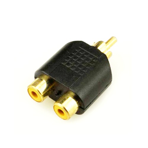 15-40 RCA/M To RCA/F*2 Adapter