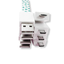 4-34 USB A &amp; MICRO Cable