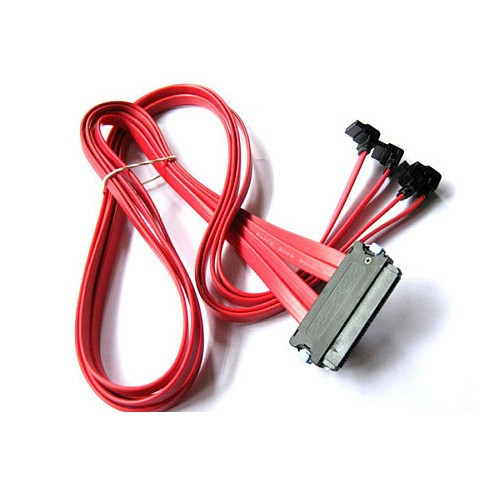 mini sas 32p to sata 7pinx 4 lines